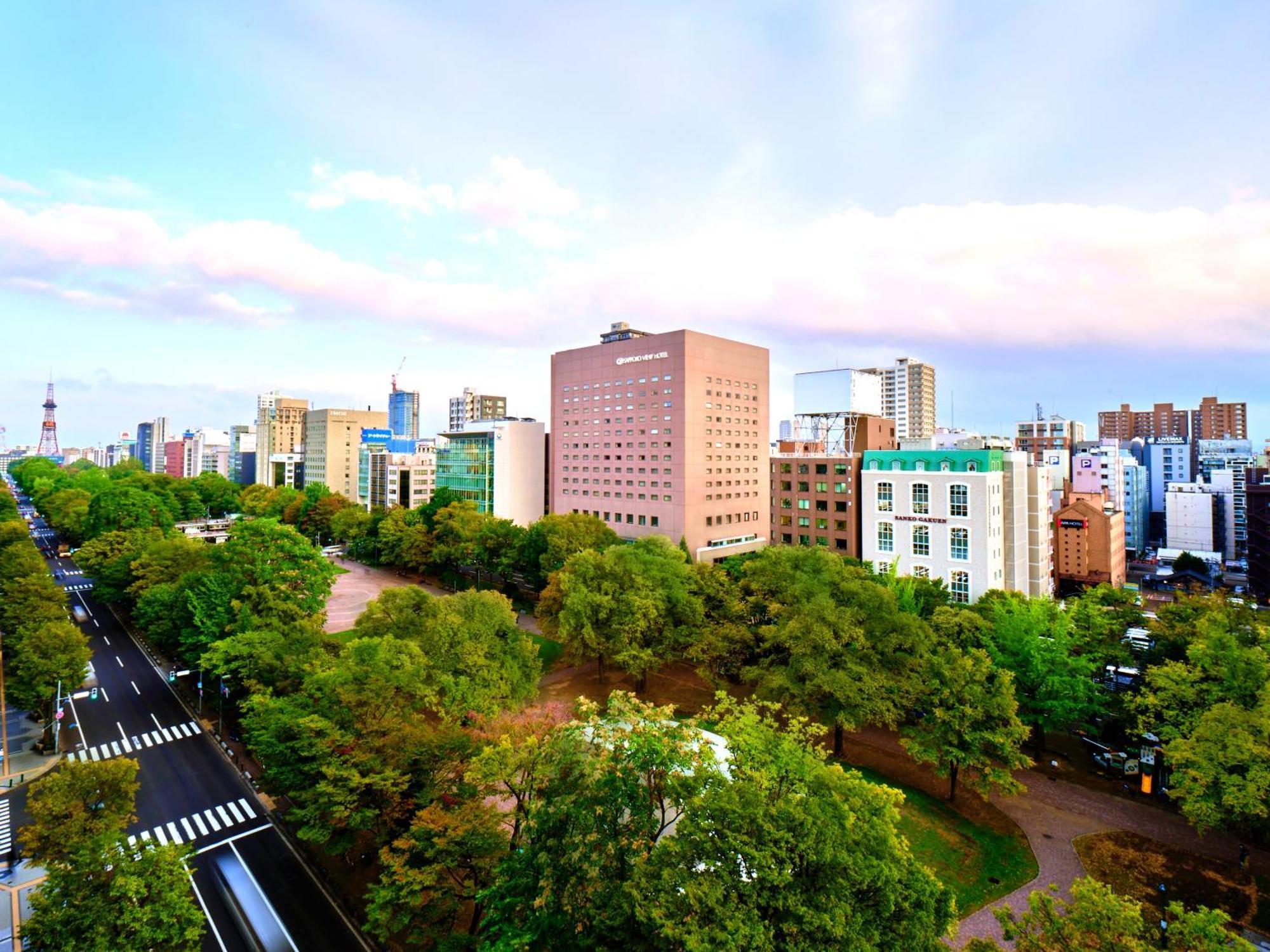 Sapporo View Hotel Odori Park Exterior photo View of the campus