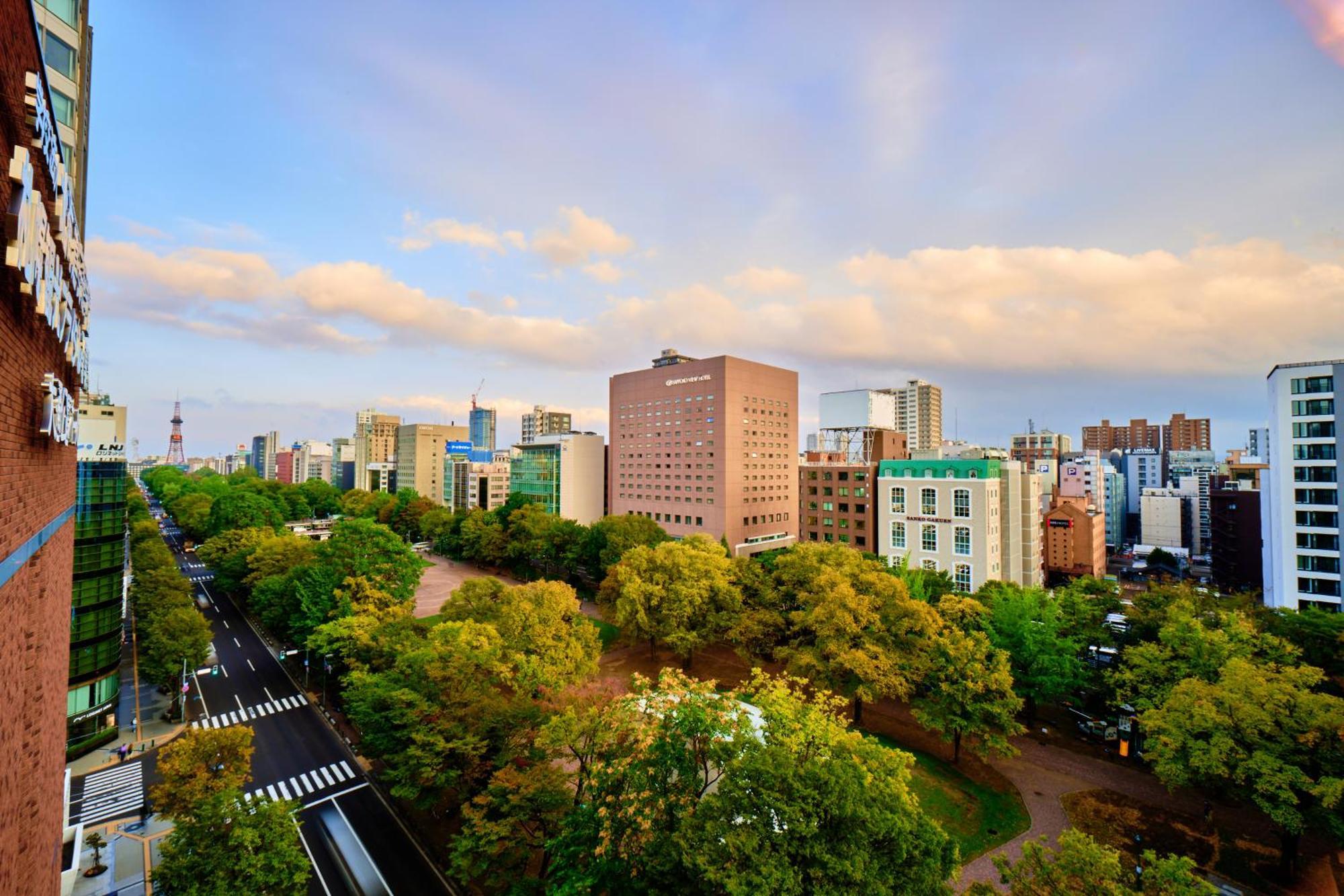 Sapporo View Hotel Odori Park Exterior photo View of Sendai